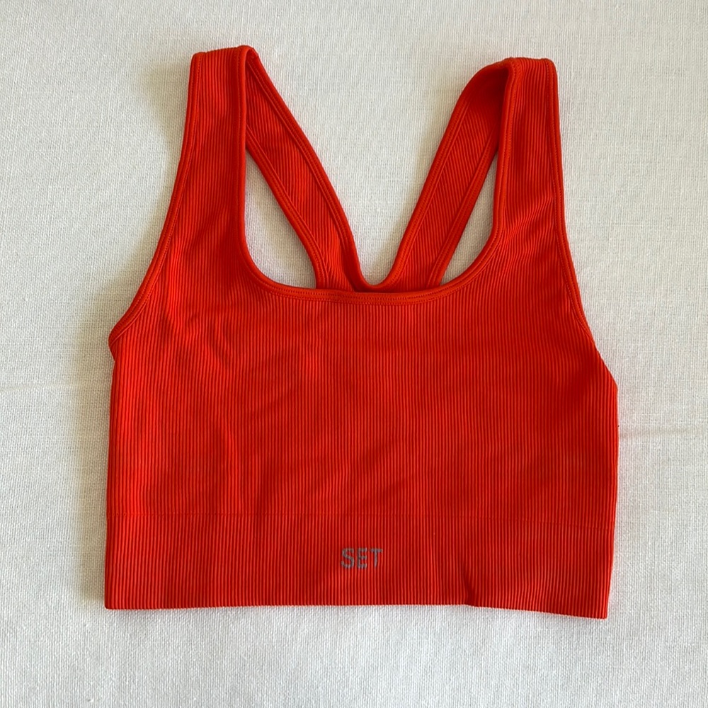 SET Active Ribbed Bra in Sculptflex M